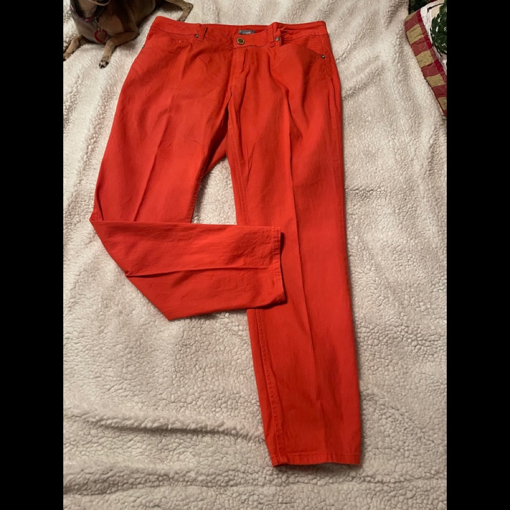 Orange pants